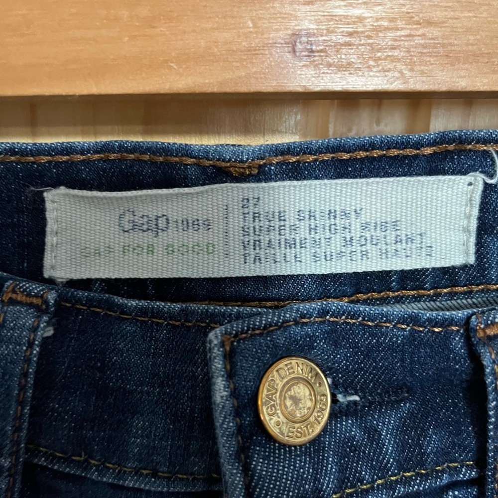 Gap skinny high rise jeans